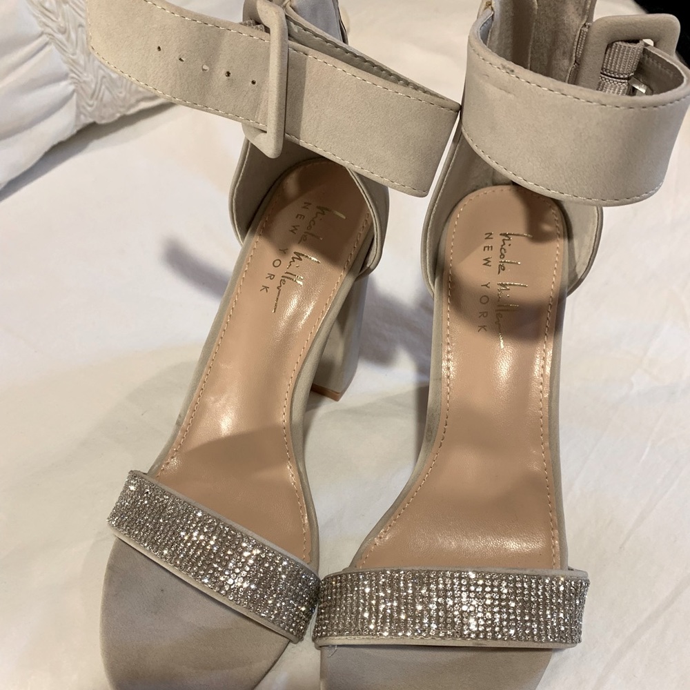 Sparkly Grey Heels